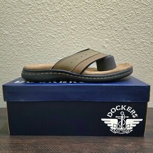 NWT Dockers Men's Laguna Flip‎ Flop Sandals - Size 10